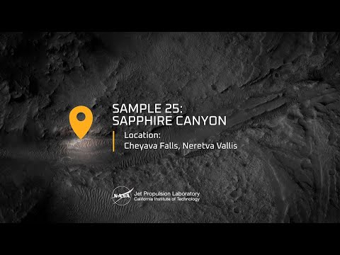 Meet the Mars Samples: Sapphire Canyon (Sample 25)